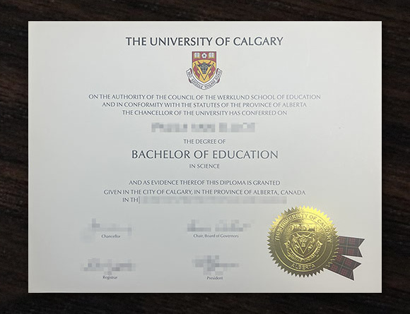 University of Calgary Diploma