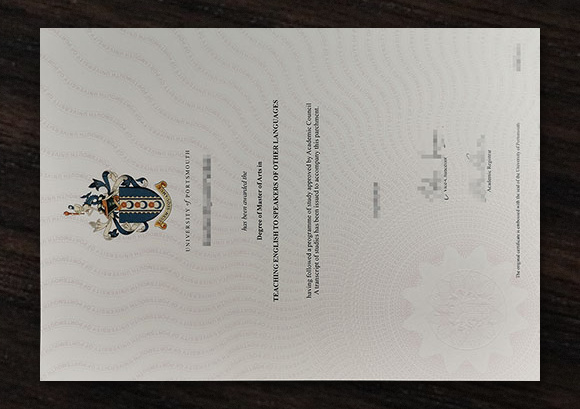 University of Portsmouth Diploma