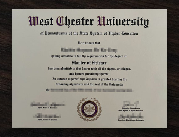 West Chester University Diploma